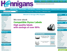 Tablet Screenshot of hannigans.ie